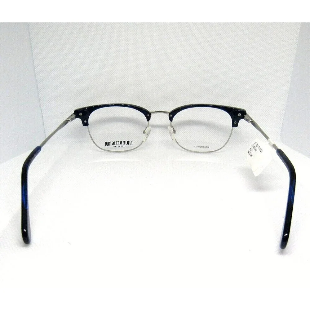 True Religion T013 BLU Blue Eyeglass Frames 54 20 145